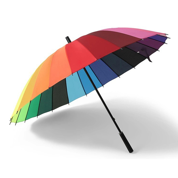 Ombrelli da golf arcobaleno