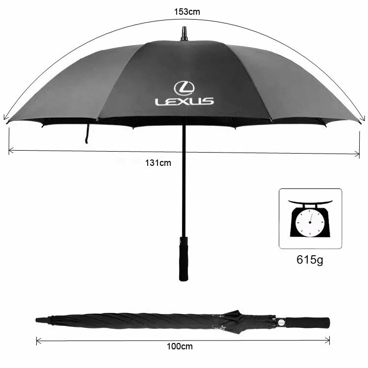 stampa personalizzata di ombrelli da golf