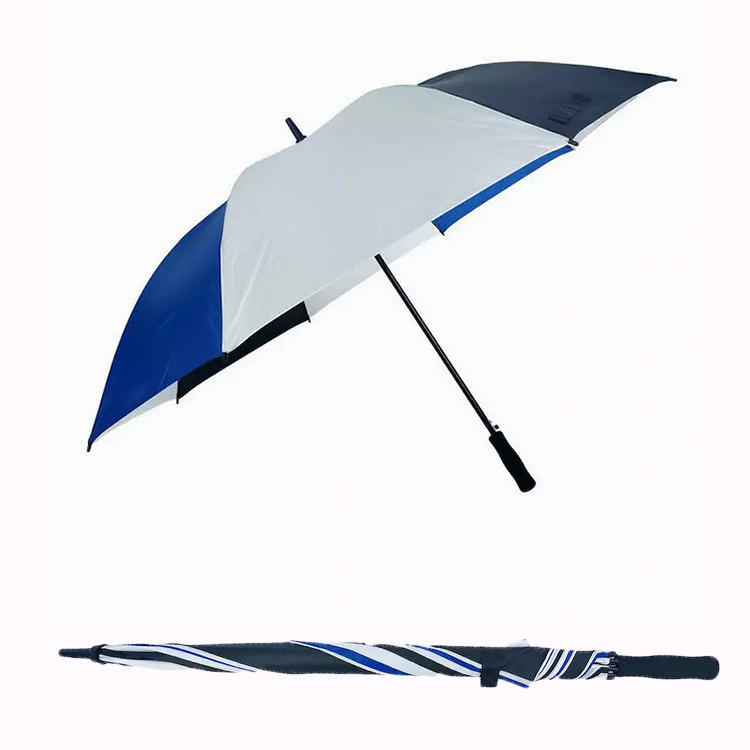 Ombrello da golf aperto automatico personalizzato Stampe di alta qualità Design Logo ombrello all'ingrosso
